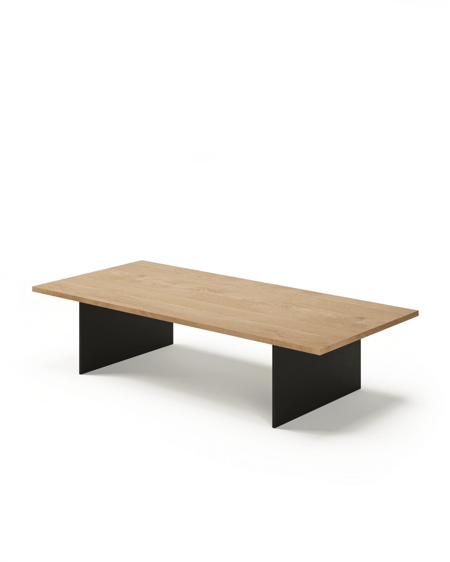 Mesa de centro Calobra de roble natural 130 x 60 cm