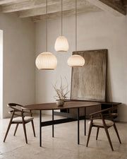 Mesa de comedor Tala de roble moka 190 x 95 cm