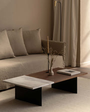 Mesa de centro Calobra mármol Calacatta Oro 130 x 60 cm