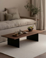 Mesa de centro Calobra roble moka 130 x 60 cm