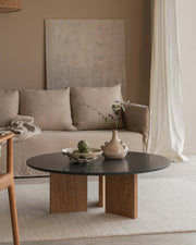 Mesa de centro Figa antracita ø 100 cm