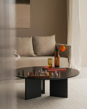 Mesa de centro Figa black ø 100 cm