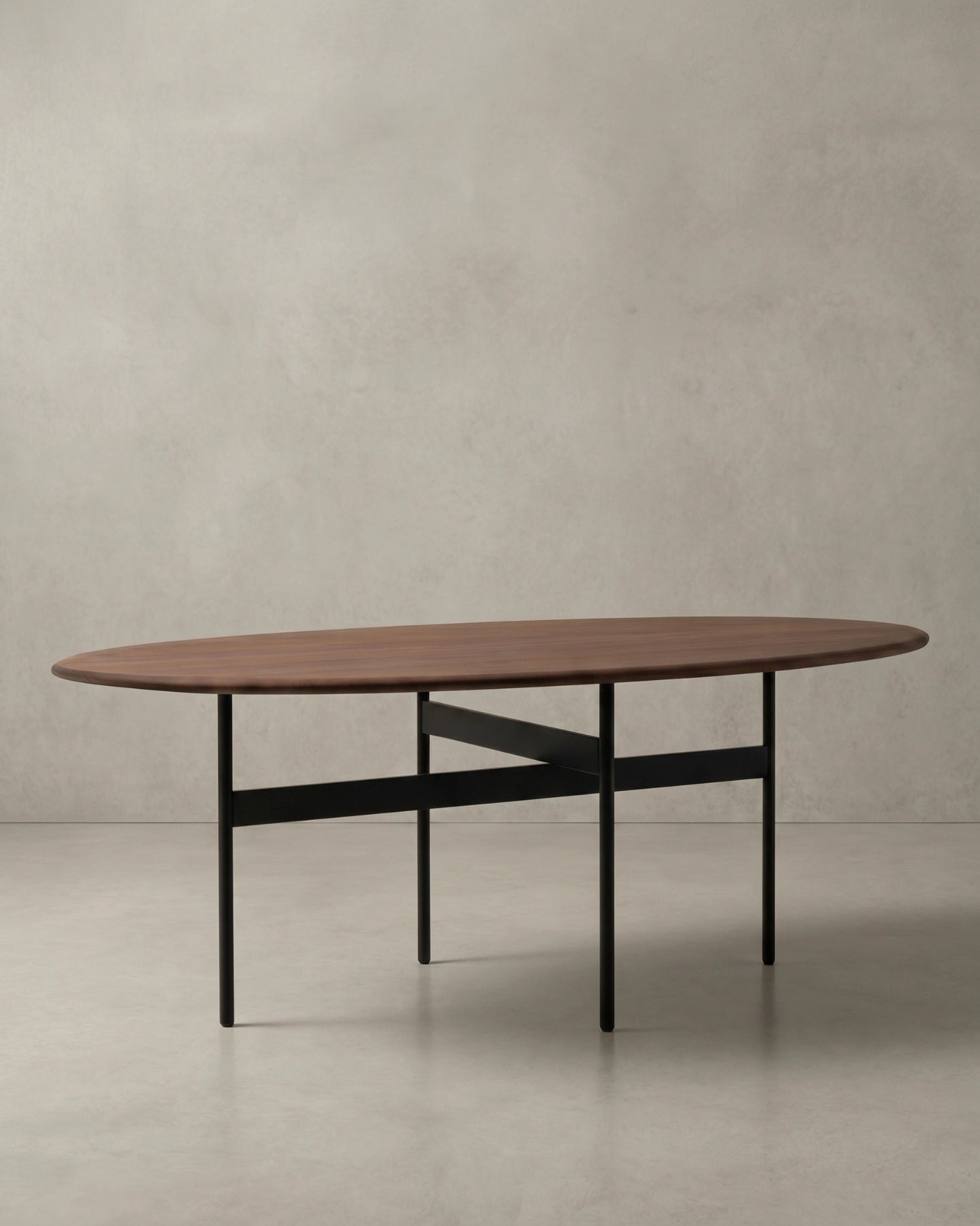 Mesa de comedor Tala de roble moka 190 x 95 cm
