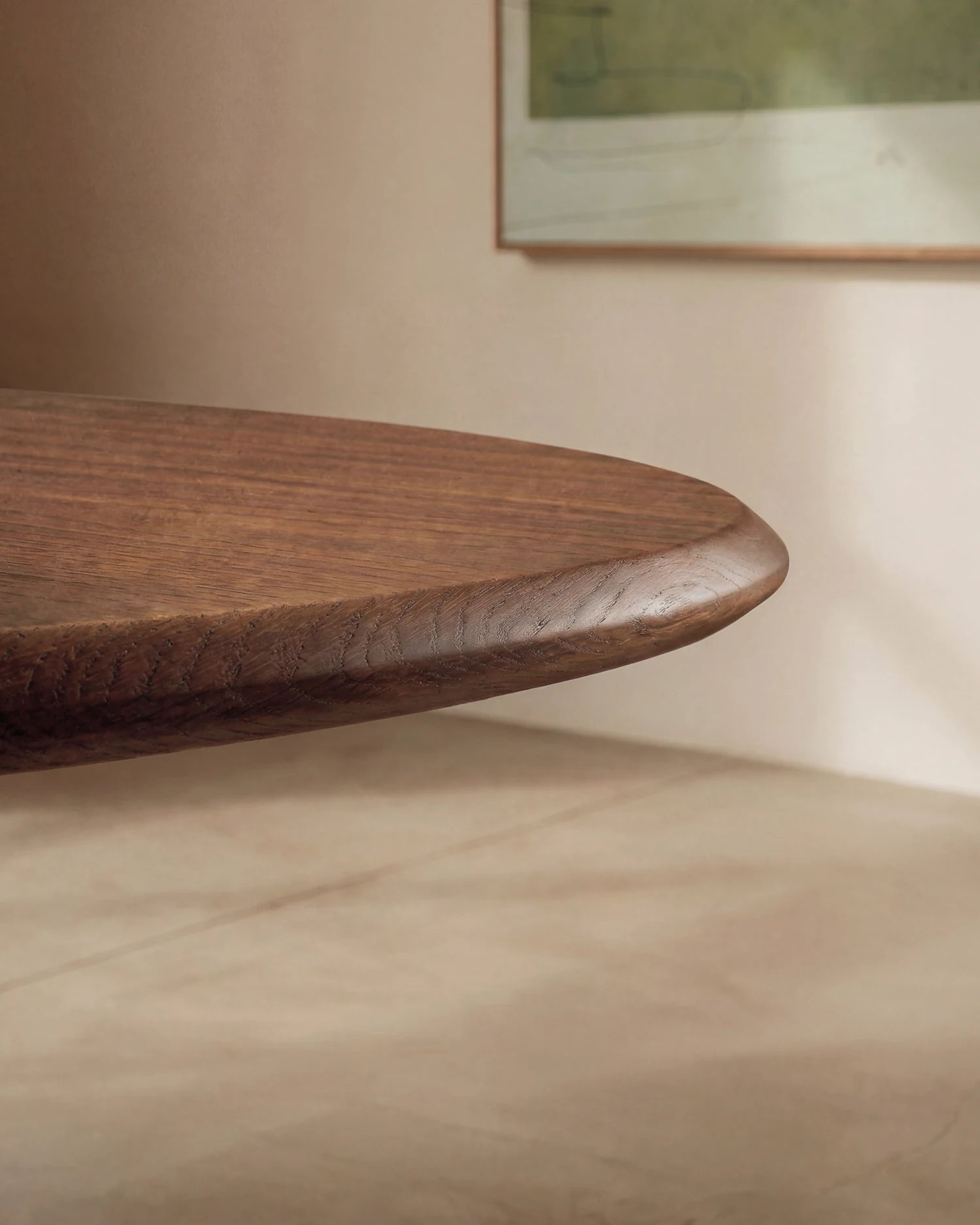 Mesa de comedor Tala de roble moka 190 x 95 cm