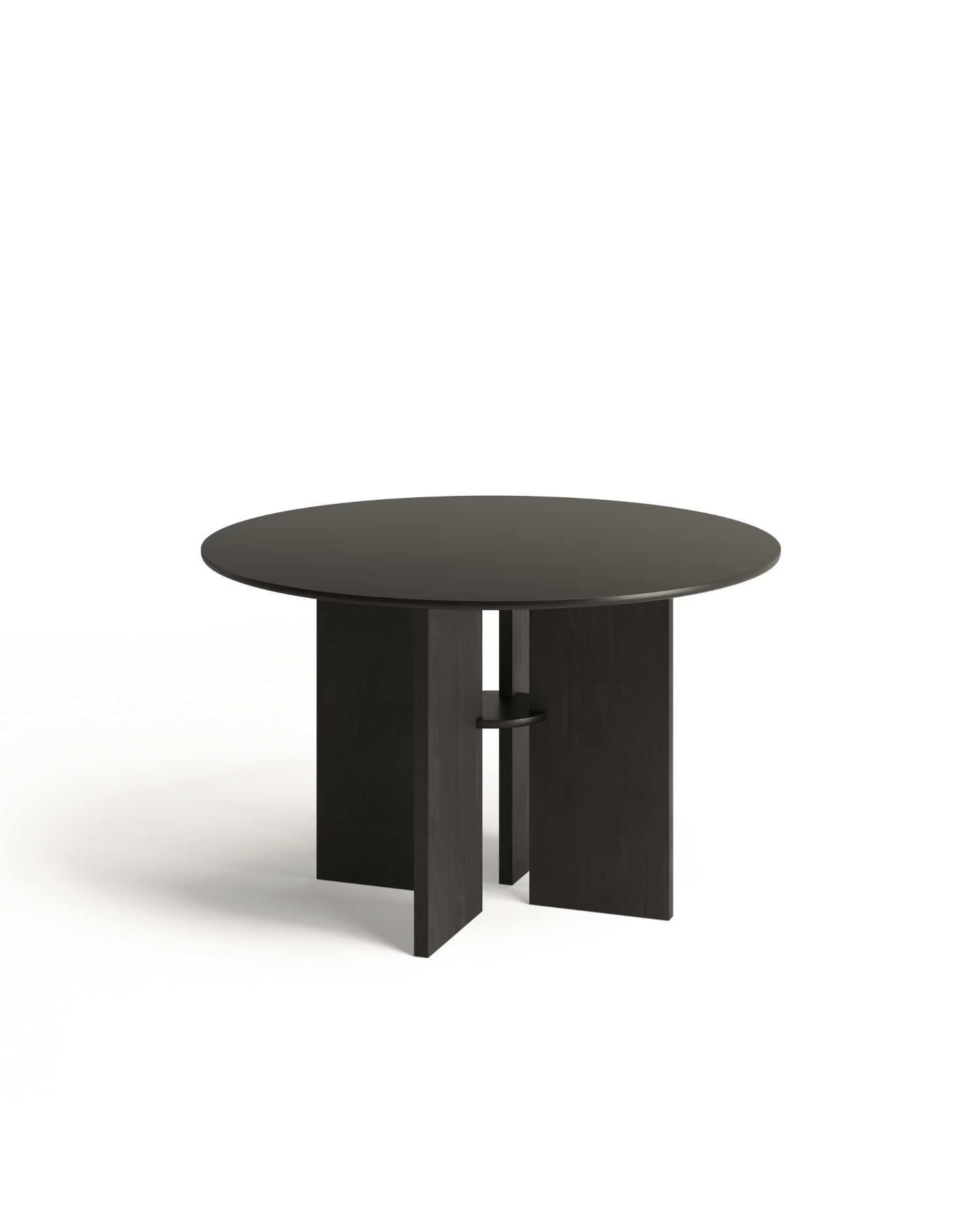 Mesa de comedor Figa black ø 120 cm
