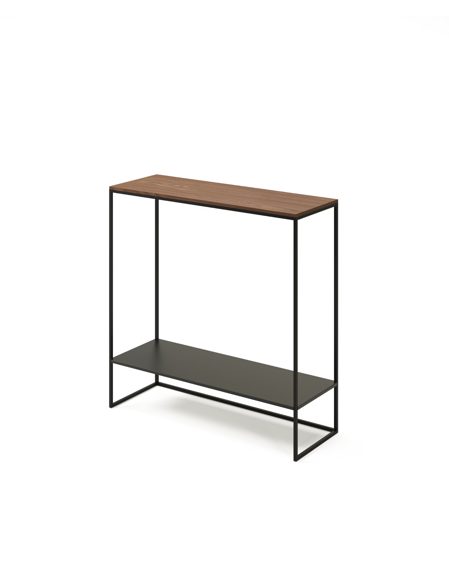 Recibidor Petra nogal 80 x 30 cm