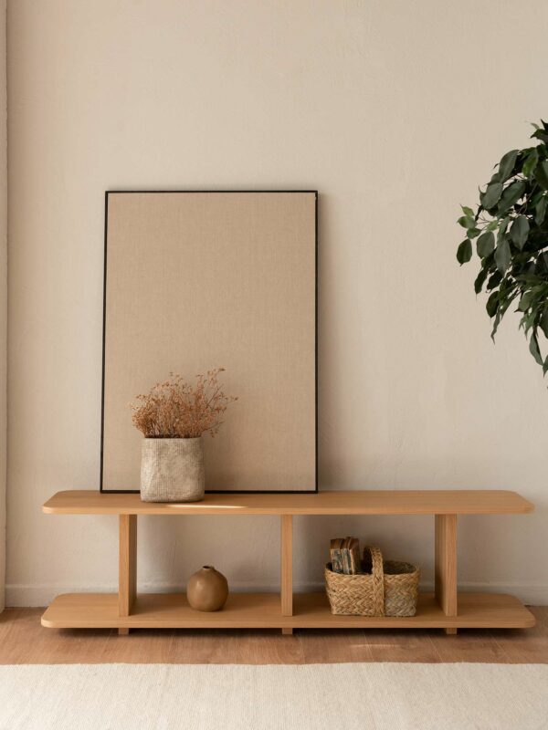 Estantería Otti roble natural 150 x 30 x 39 cm