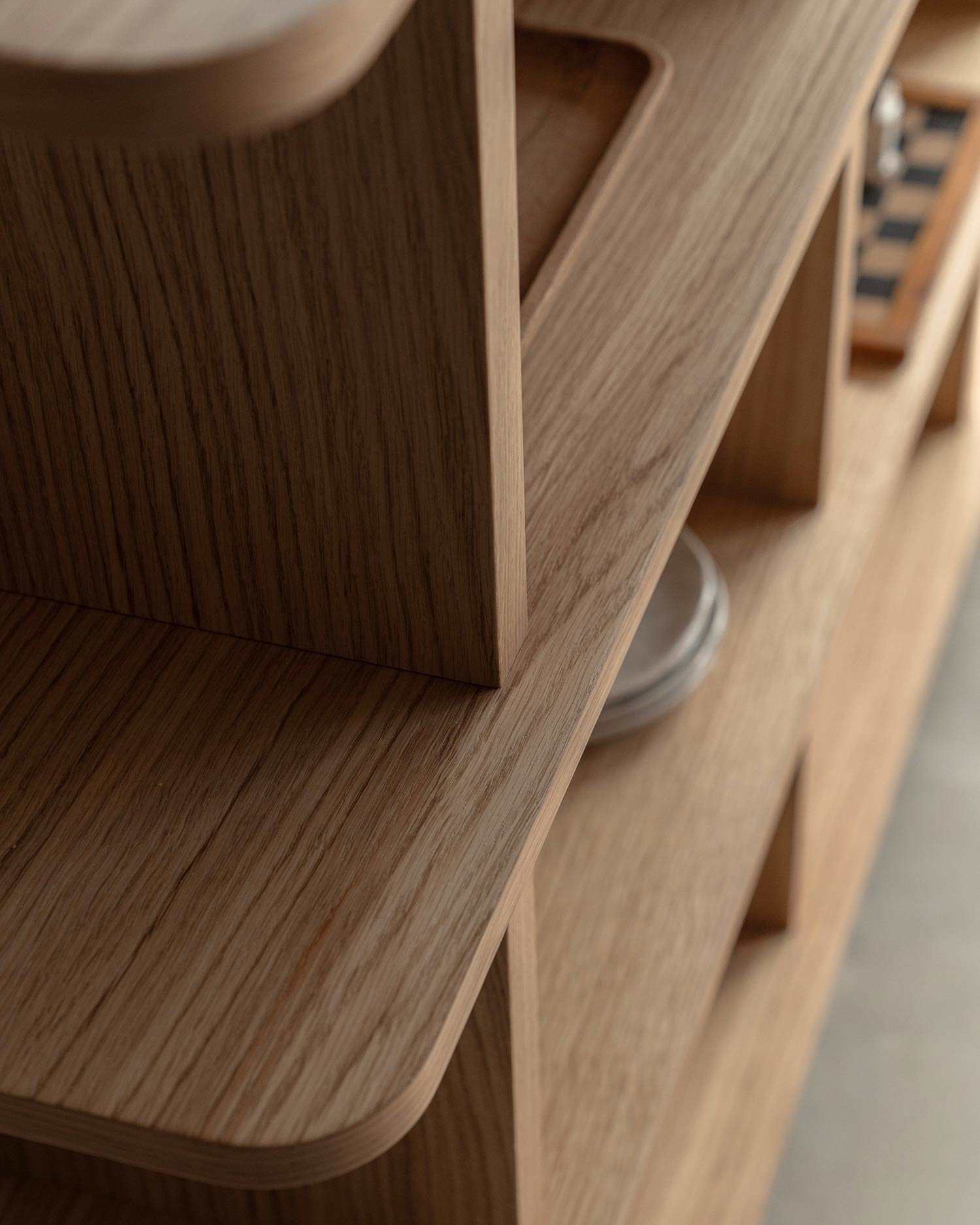 Otti Estantería roble 4 estantes Lavila02